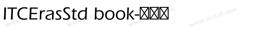 ITCErasStd book字体转换
